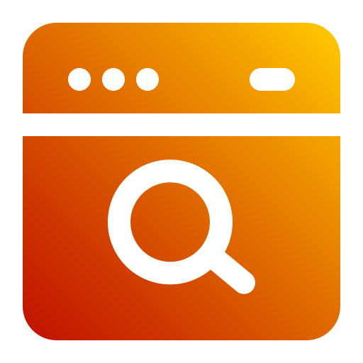Search engine Generic gradient fill icon