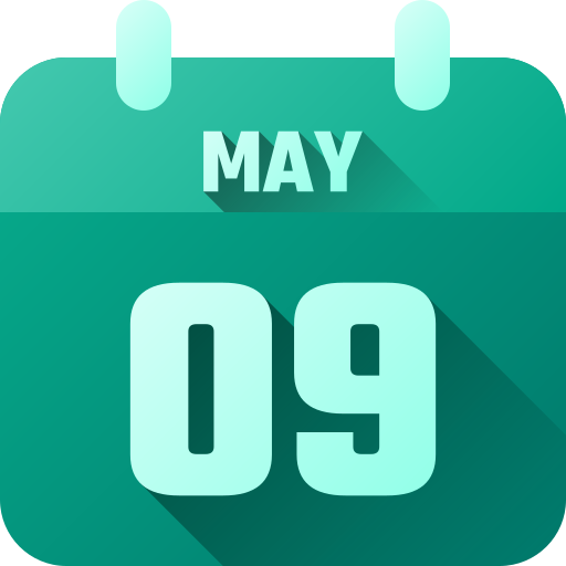 May 9 Generic gradient fill icon