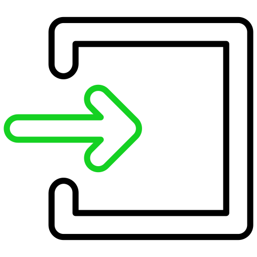 Log in Generic color outline icon