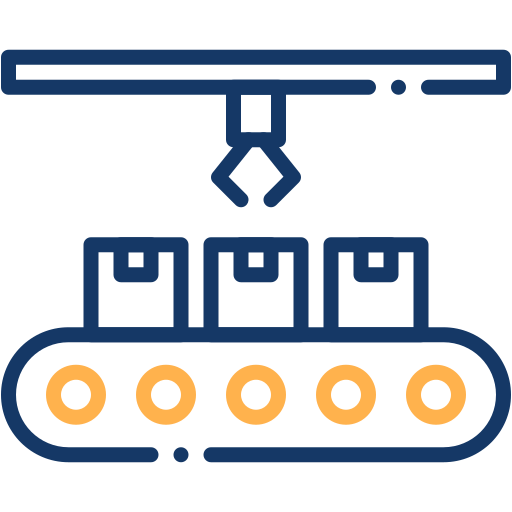 production Generic color outline Icône