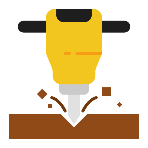 Jackhammer Generic color fill icon