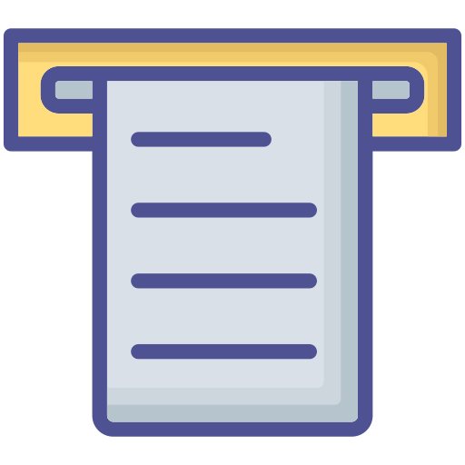 Invoice Generic color lineal-color icon