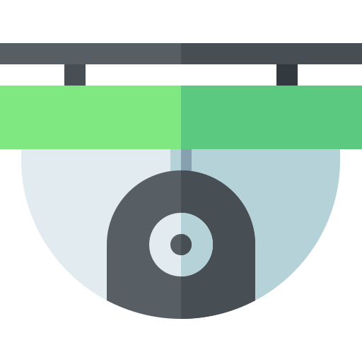 cctv Basic Straight Flat icon