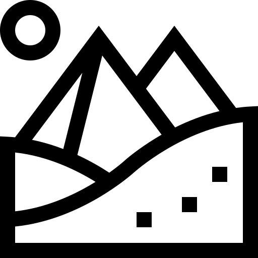 pyramides Basic Straight Lineal Icône