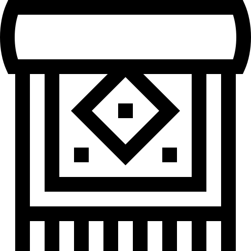 dywan Basic Straight Lineal ikona