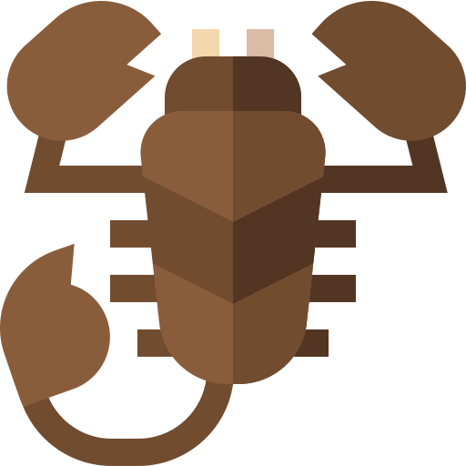Escorpión Basic Straight Flat icono