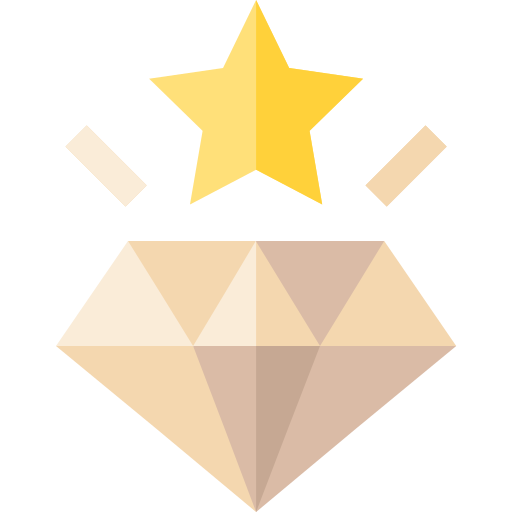 Diamante Basic Straight Flat icono