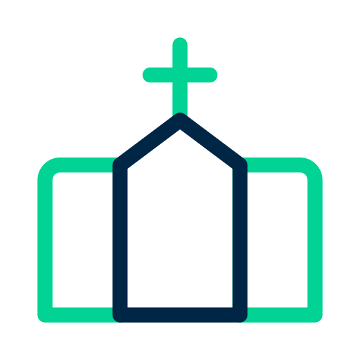 kościół Generic color outline ikona