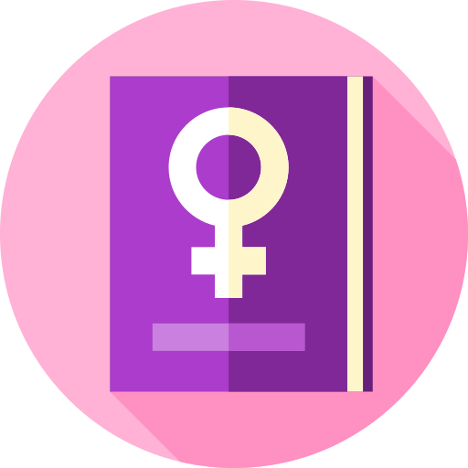 feminismus Flat Circular Flat icon