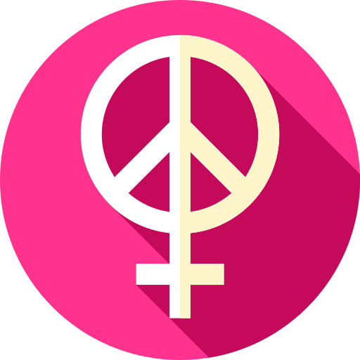 Peace Flat Circular Flat icon
