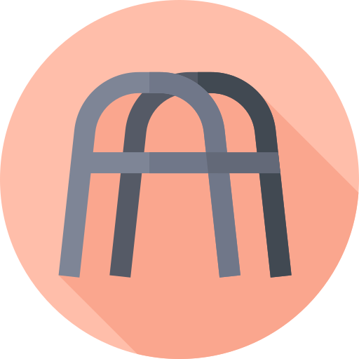 보행자 Flat Circular Flat icon