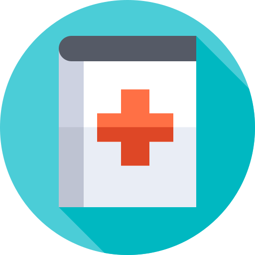 First aid Flat Circular Flat icon