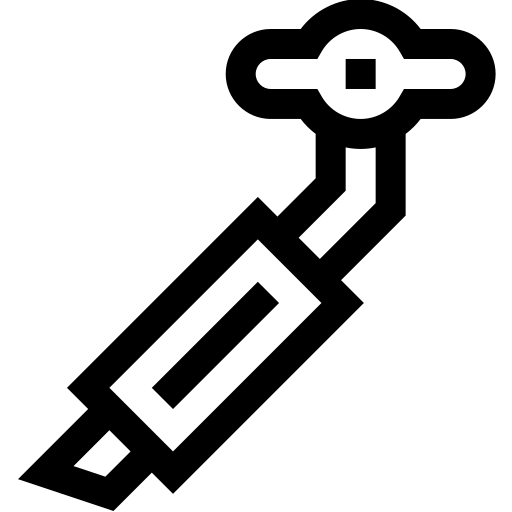 Échappement Basic Straight Lineal Icône