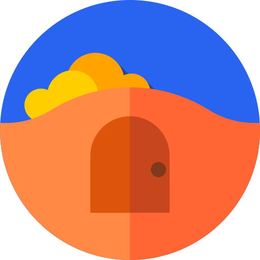 ホビット Flat Circular Flat icon