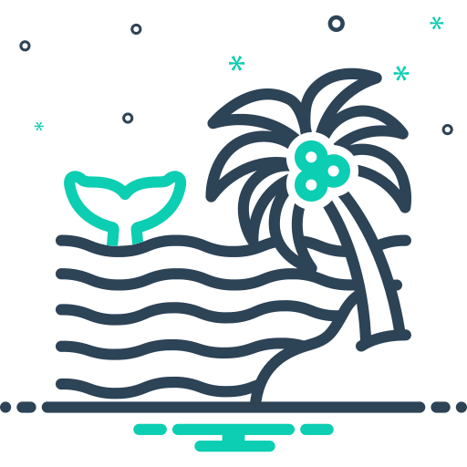 playa Generic outline icono