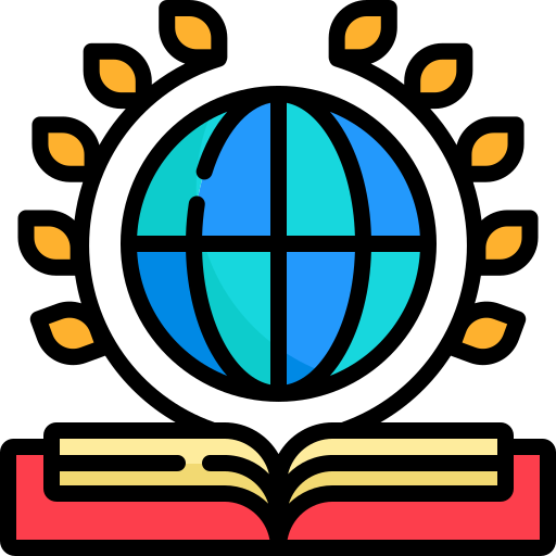 Libro de derecho Special Lineal color icono