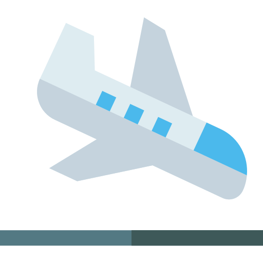 Landing Basic Straight Flat icon