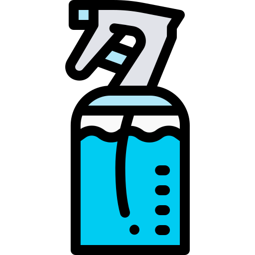 Disinfectant Detailed Rounded Lineal color icon