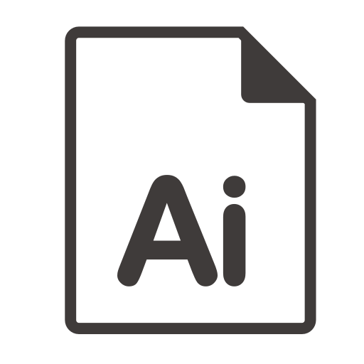 aiファイル Generic outline icon