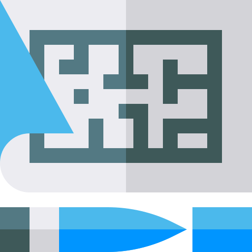 Blueprint Basic Straight Flat icon