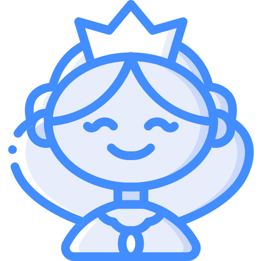 お姫様 Basic Miscellany Blue icon