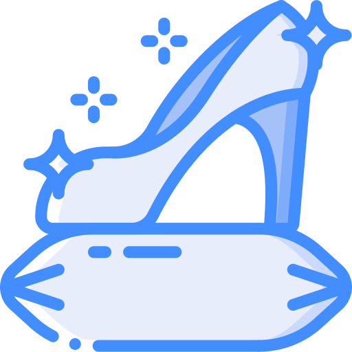 scarpa di cenerentola Basic Miscellany Blue icona