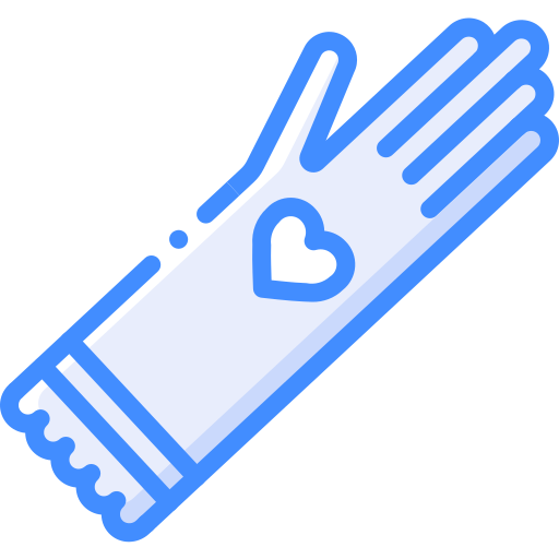 handschoen Basic Miscellany Blue icoon