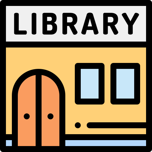 biblioteka Detailed Rounded Lineal color ikona