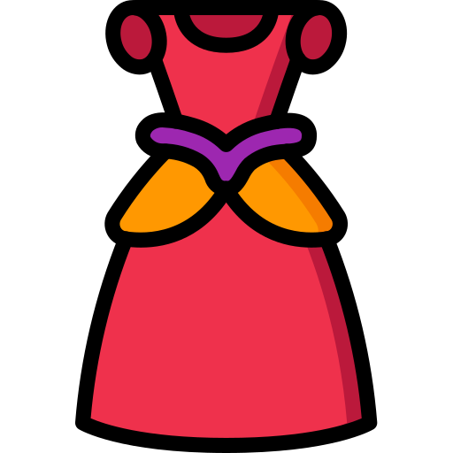 ドレス Basic Miscellany Lineal Color icon
