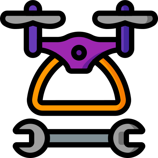 Drone Basic Miscellany Lineal Color icon