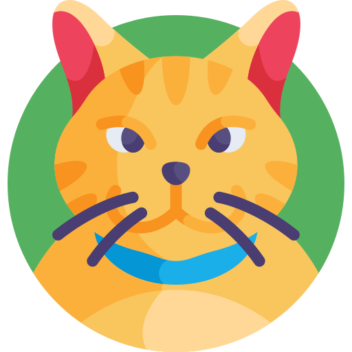 Cat Detailed Flat Circular Flat icon