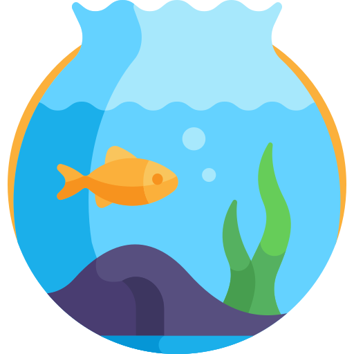 金魚鉢 Detailed Flat Circular Flat icon
