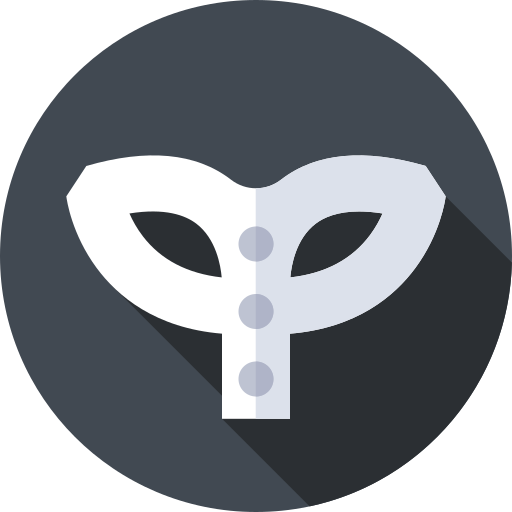 maske Flat Circular Flat icon