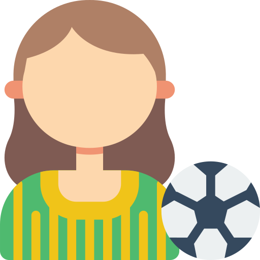 Soccer player Basic Miscellany Flat icon