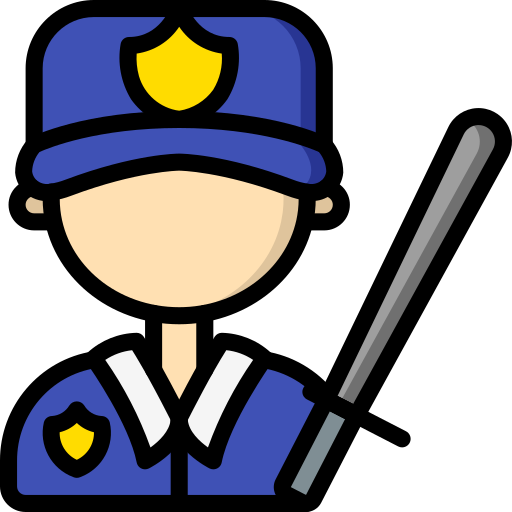 Policeman Basic Miscellany Lineal Color icon