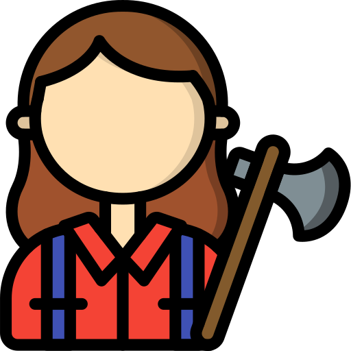 Lumberjack Basic Miscellany Lineal Color icon