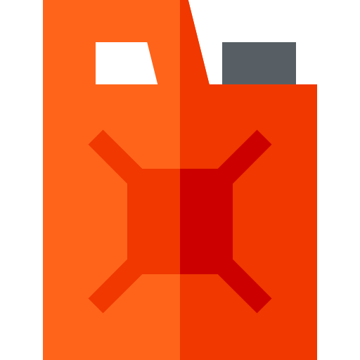 Jerrycan Basic Straight Flat icon