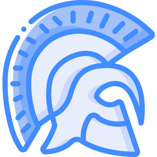 Casco Basic Miscellany Blue icono