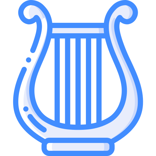 harpe Basic Miscellany Blue Icône