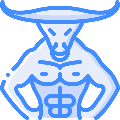 Minotaur Basic Miscellany Blue icon