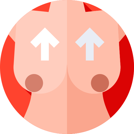 mastopeksja Flat Circular Flat ikona