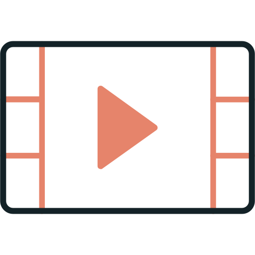 film Generic color outline icon
