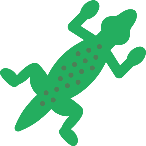 gecko Basic Miscellany Flat icon