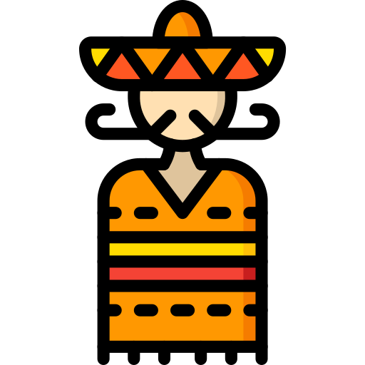 Mexican Basic Miscellany Lineal Color icon