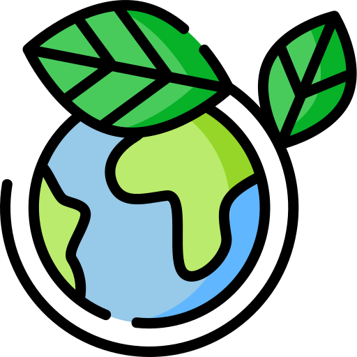 planet erde Special Lineal color icon