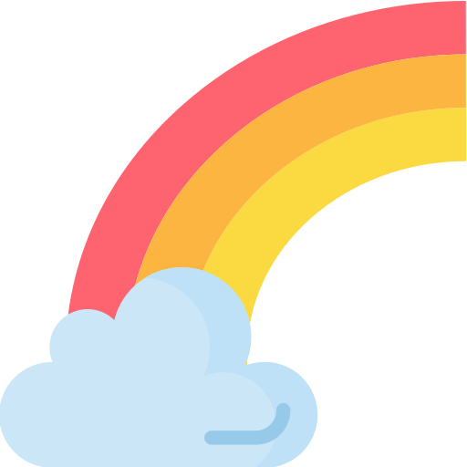 Rainbow Special Flat icon