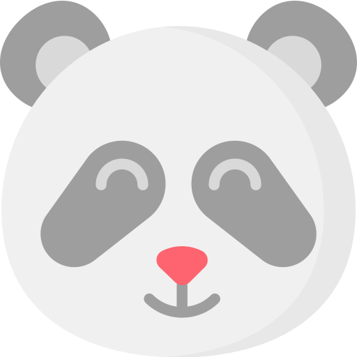 miś panda Special Flat ikona