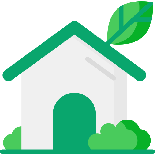 Eco home Special Flat icon
