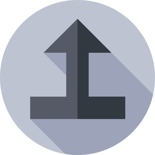 Escala Flat Circular Flat icono