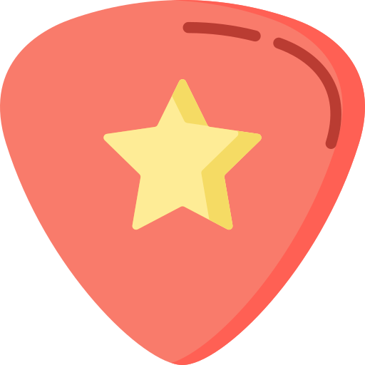 ギターピック Special Flat icon